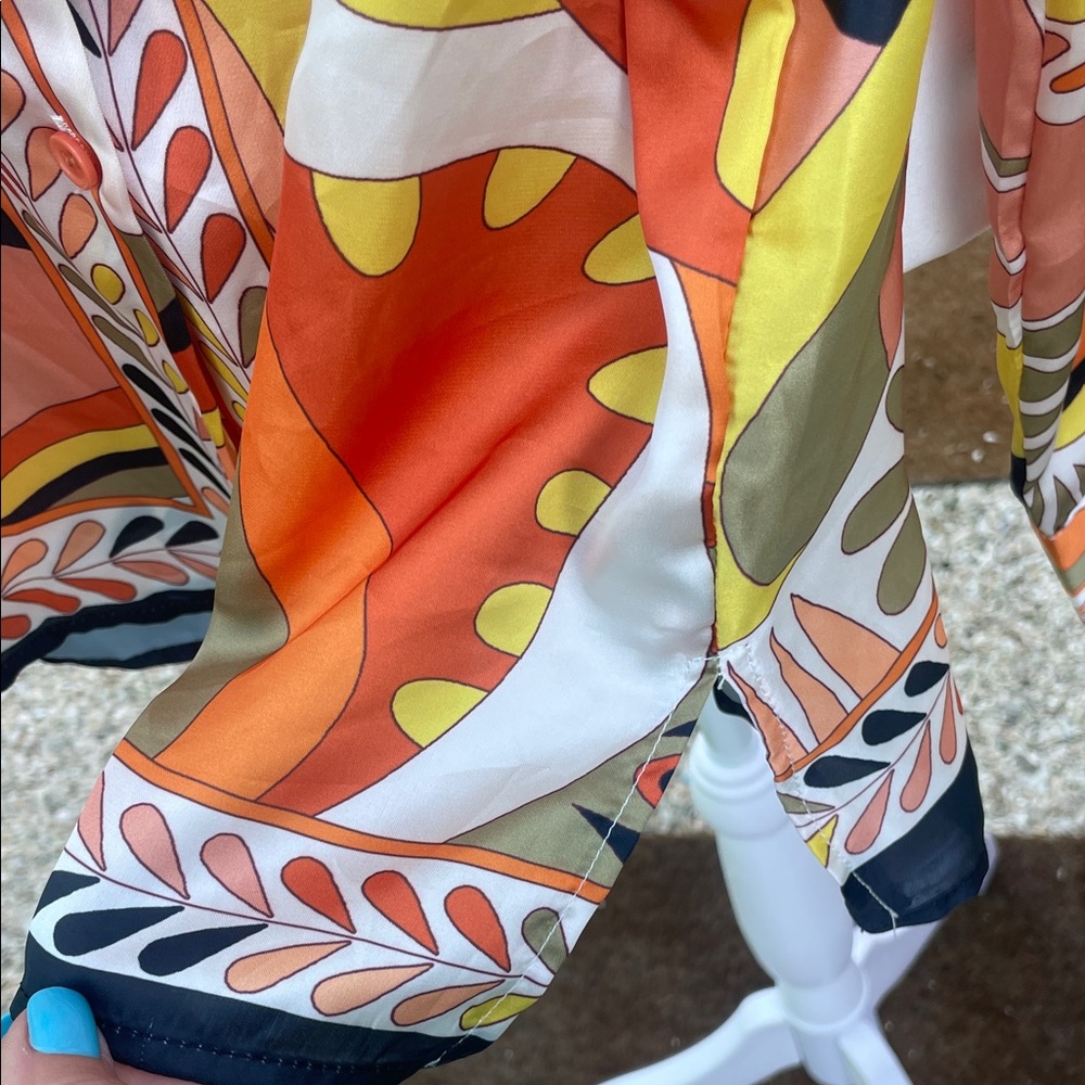Micas Women's Multicolor Blouse - Picture 6 of 12
